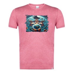CAMISETA ROJA MEZCLA dios...