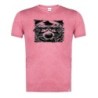 CAMISETA ROJA MEZCLA CON IMAGEN EN TONALIDADES NEGRAS dios goku dragon shenron z bola dioses god super tshirt