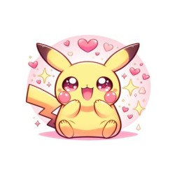 TAZA MÁGICA cute mono lindo conejo amarillo pocket pika personalizada