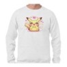 SUDADERA cute mono lindo conejo amarillo pocket pika personalizada