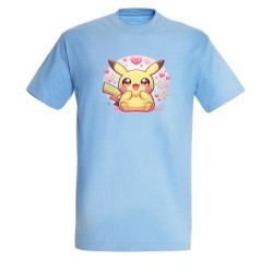 CAMISETA AZUL CIELO cute...