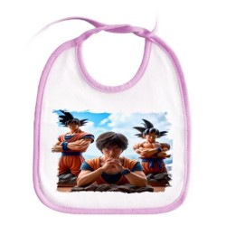 BABERO COLORES akira toriyama padre serie goku saijajin guerrero z personalizado bebe