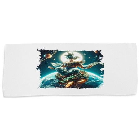 TOALLA GIMNASIO GYM ABSORBENTE goku god dios ultra instinto dioses dragon shenron suave con bolsita