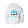 SUDADERA CON CAPUCHA el mejor papa del mundo frase padre familia CON BOLSILLOS