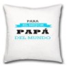 COJIN el mejor papa del mundo frase padre familia hogar comodo personalizado