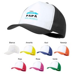 GORRA COLORES el mejor papa...