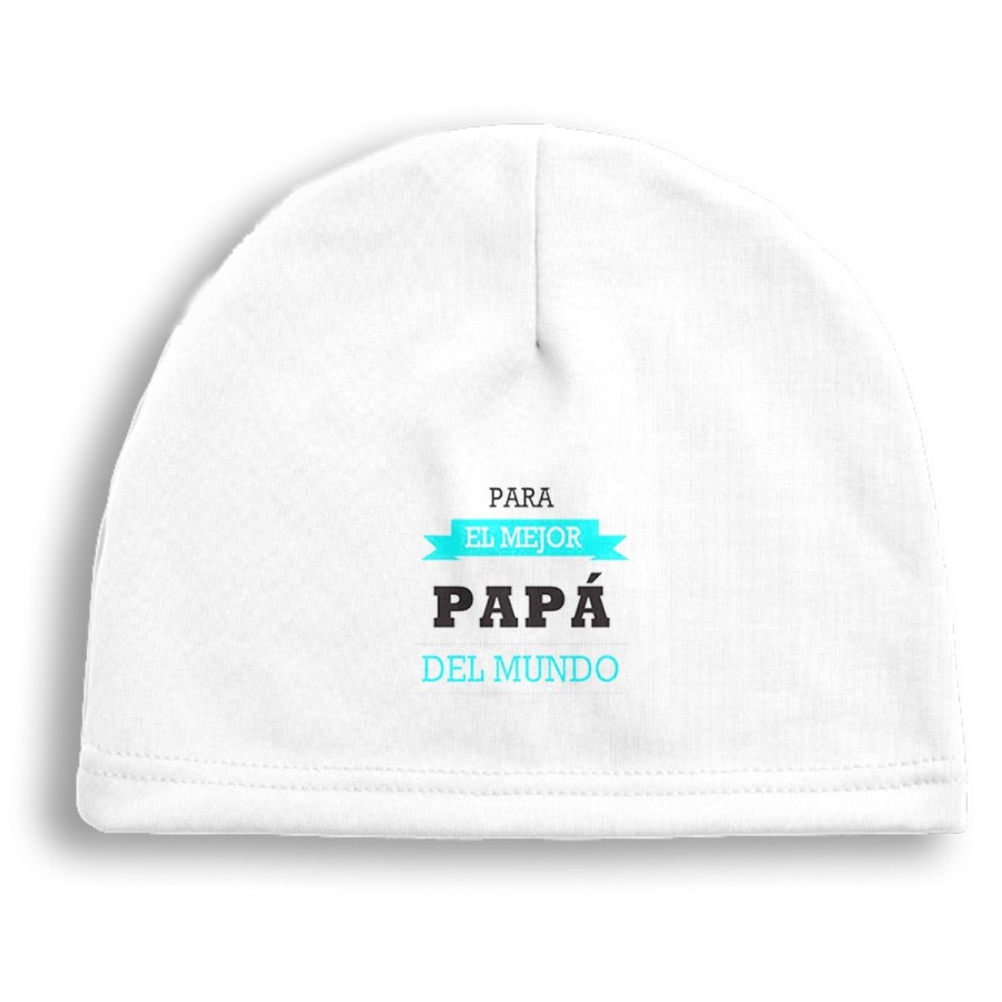 GORRO DEPORTIVO el mejor papa del mundo frase padre familia deporte running correr