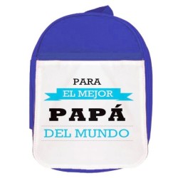 MOCHILA AZUL el mejor papa...