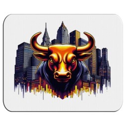 ALFOMBRILLA toro wall street bolsa mercados inversion Maximus pc raton personalizada