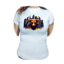 CAMISETA MUJER toro wall...