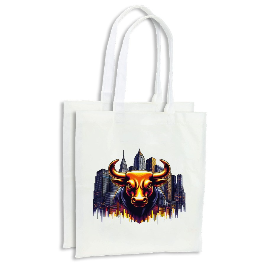 PACK BOLSAS toro wall street bolsa mercados inversion Maximus cocina compra personalizadas