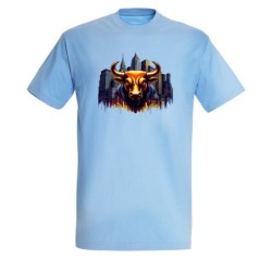 CAMISETA AZUL CIELO toro...