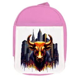 MOCHILA ROSA toro wall...