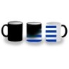 TAZA MÁGICA bandera uruguai logo latinoamerica pais hispanoamerica personalizada