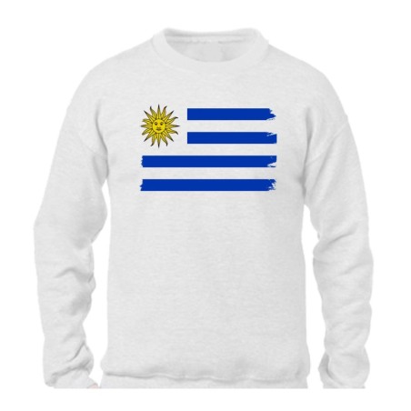 SUDADERA bandera uruguai logo latinoamerica pais hispanoamerica personalizada