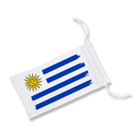 FUNDA BOLSA MULTIUSOS bandera uruguai logo latinoamerica pais hispanoamerica gafas dados rol personalizada color