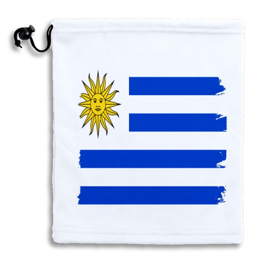 BRAGA GORRO POLAR AJUSTABLE bandera uruguai logo latinoamerica pais hispanoamerica POLIESTER INVIERNO PERSONALIZADA