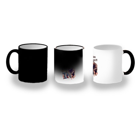 TAZA MÁGICA aquí se holdea Maximus mercado bajista personalizada