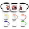 TAZA COLORES aquí se holdea Maximus mercado bajista color personalizada