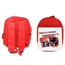 MOCHILA ROJA aquí se holdea...