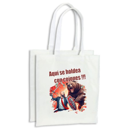 PACK BOLSAS aquí se holdea Maximus mercado bajista cocina compra personalizadas