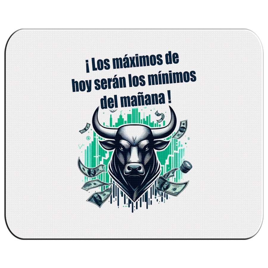 ALFOMBRILLA inversores bolsa toro wall street Maximus pc raton personalizada