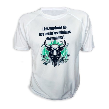 CAMISETA inversores bolsa toro wall street Maximus personalizada