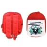 PACK MOCHILA ROJA Y ESTUCHE inversores bolsa toro wall street Maximus material escolar