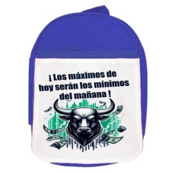 MOCHILA AZUL inversores...