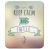 ALFOMBRILLA calmate y sonrie keep calm and smile frase graciosa pc raton personalizada