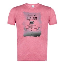 CAMISETA ROJA MEZCLA CON...