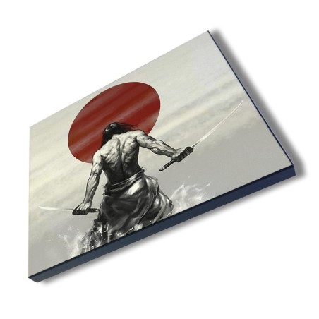 PANEL FOTOGRÁFICO DECORATIVO ronin samurai vagabundo espadachin guerrero cuadro acabado brillante elegante pared