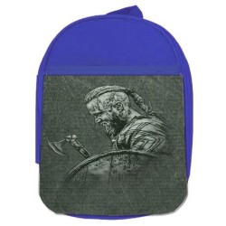 MOCHILA AZUL vikingo...