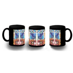 TAZA COMPLETAMENTE NEGRA...