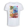 CAMISETA TACTO ALGODÓN konosuba saga 3 personajes manga fanart cómoda personalizada