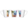 TAZA CÓNICA konosuba saga 3 personajes manga fanart conica personalizada