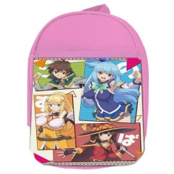 MOCHILA ROSA konosuba saga...