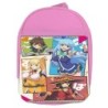 MOCHILA ROSA konosuba saga 3 personajes manga fanart escolar personalizado picnic excursión deporte