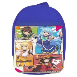 MOCHILA AZUL konosuba saga...