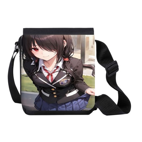 BANDOLERA PEQUEÑA date a live kurumi casual ropa moderna bolso personalizada