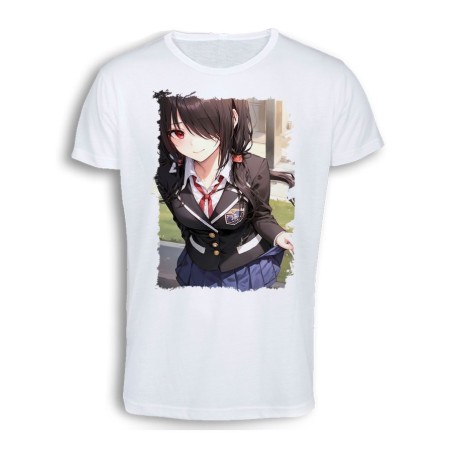 CAMISETA TACTO ALGODÓN date a live kurumi casual ropa moderna cómoda personalizada