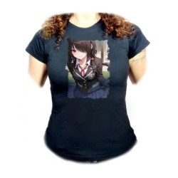 CAMISETA NEGRA MUJER date a...