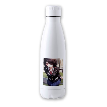 BIDON 700 ML ACERO INOXIDABLE date a live kurumi casual ropa moderna tapon seguridad botella