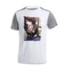 CAMISETA DISEÑO BICOLOR date a live kurumi casual ropa moderna personalizada