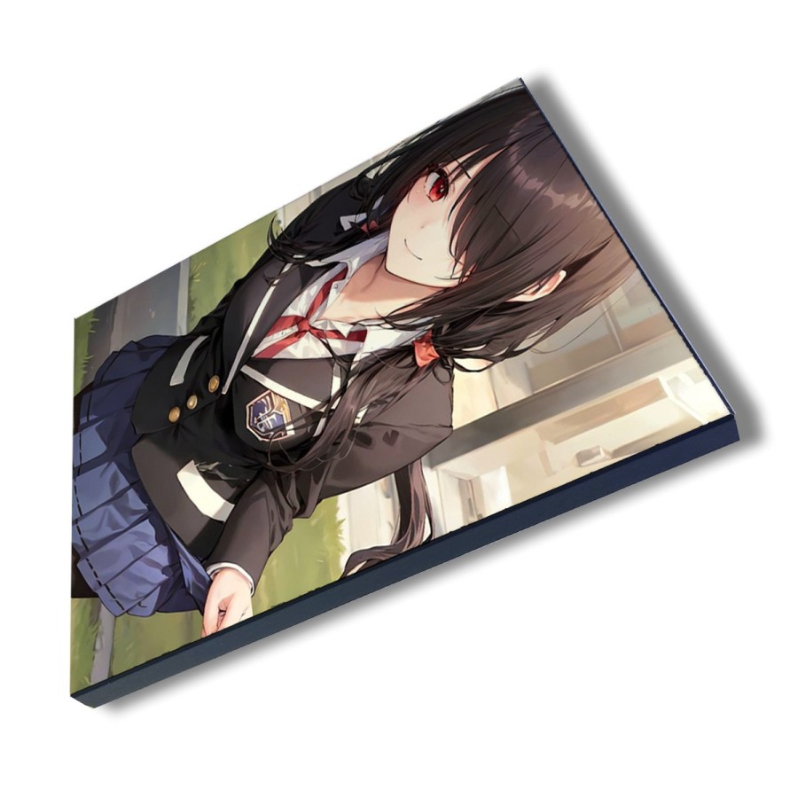 PANEL FOTOGRÁFICO DECORATIVO date a live kurumi casual ropa moderna cuadro acabado brillante elegante pared