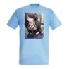 CAMISETA AZUL CIELO date a live kurumi casual ropa moderna moda verano personalizada