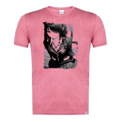 CAMISETA ROJA MEZCLA CON...