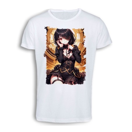 CAMISETA TACTO ALGODÓN date a live kurumi ropa novia cita romance amor cómoda personalizada