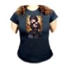 CAMISETA NEGRA MUJER date a live kurumi ropa novia cita romance amor oferta personalizada
