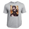 CAMISETA GRIS MEZCLA date a live kurumi ropa novia cita romance amor moda verano personalizada